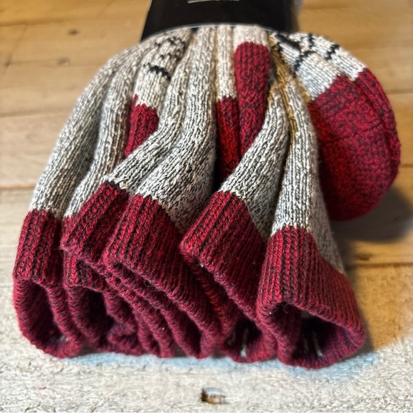 Men's Dickies Steel Toe Crew Performance Thermals Heavyweight Cotton 3 Pair Red - Picture 6 of 16